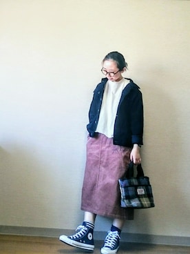 はらさん（レディース・151cm）の秋コーディネート
