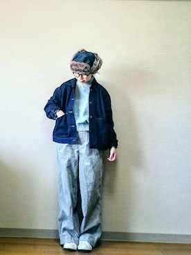 はらさん（レディース・151cm）の冬コーディネート