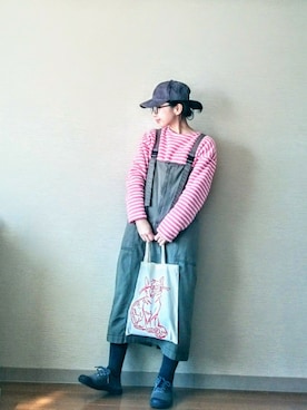 はらさん（レディース・151cm）の冬コーディネート