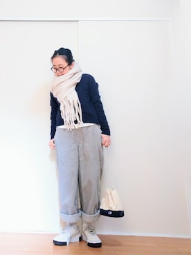 はらさん（レディース・151cm）の冬コーディネート