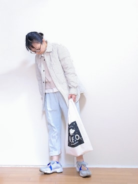 「masterkey（マスターキー）のアイテム（ジャケット/アウター）」を使った、はらさん（レディース・151cm）の春コーディネート