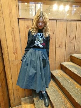 mariko.tさん（レディース・161cm）の冬コーディネート