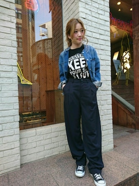 mariko.tさん（レディース・161cm）の春コーディネート