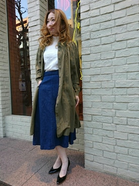 mariko.tさん（レディース・161cm）の冬コーディネート