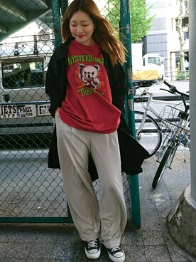 mariko.tさん（レディース・161cm）の春コーディネート