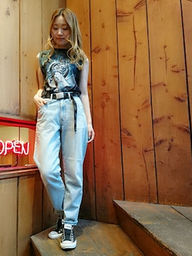 mariko.tさん（レディース・161cm）の夏コーディネート