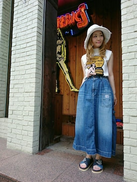 mariko.tさん（レディース・161cm）の夏コーディネート