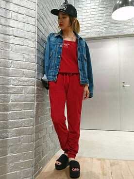 mariko.tさんの（HYSTERIC GLAMOUR | ヒステリックグラマー）を使ったコーディネート