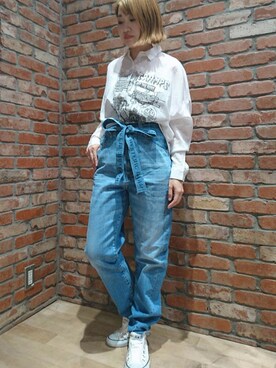 mariko.tさん（レディース・161cm）の夏コーディネート