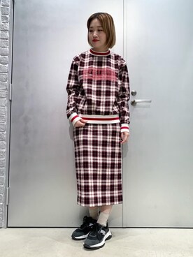 mariko.tさん（レディース・161cm）の冬コーディネート
