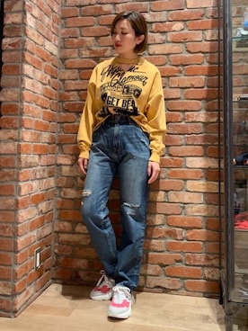 mariko.tさん（レディース・161cm）の冬コーディネート