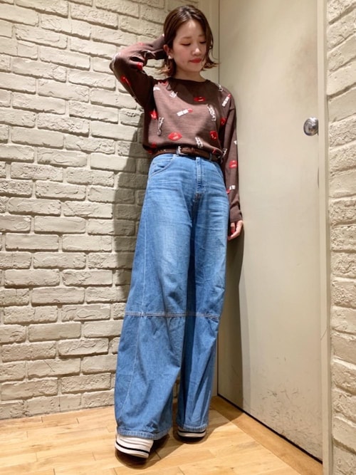 HYSTERIC GLAMOUR（ヒステリックグラマー）の「HYS LIPPIN柄 編込 プル 