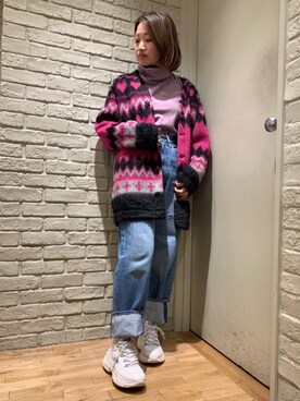 mariko.tさん（レディース・161cm）の冬コーディネート