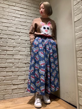 mariko.tさん（レディース・161cm）の冬コーディネート