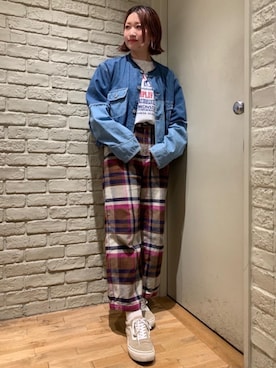 mariko.tさん（レディース・161cm）の春コーディネート