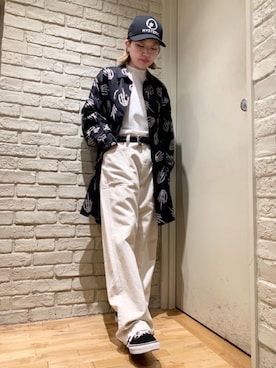 「ロンt」｜「アイテム（ワンピース/ドレス）」を使った、mariko.tさん（レディース・161cm）の秋コーディネート