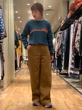 「90'sコーデ」｜mariko.tさん（レディース・161cm）の秋コーディネート