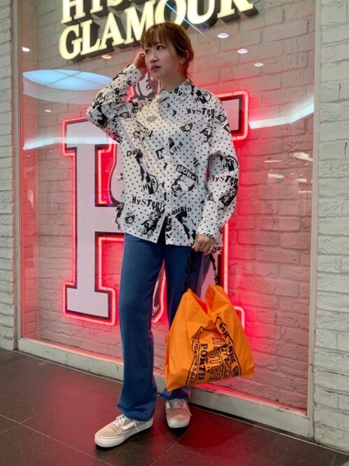 A*S様 OLD STUD×HYSTERIC/ NATIVEウォレットコード HYSTERIC GLAMOUR（ヒステリックグラマー）の「ロゴジャガード