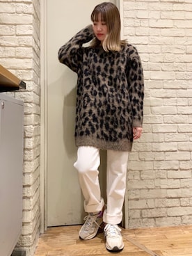 「わんぴ」｜mariko.tさん（レディース・161cm）の冬コーディネート
