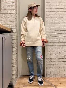 mariko.tさん（レディース・161cm）の冬コーディネート