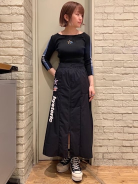 「パーテックス」｜mariko.tさん（レディース・161cm）の春コーディネート