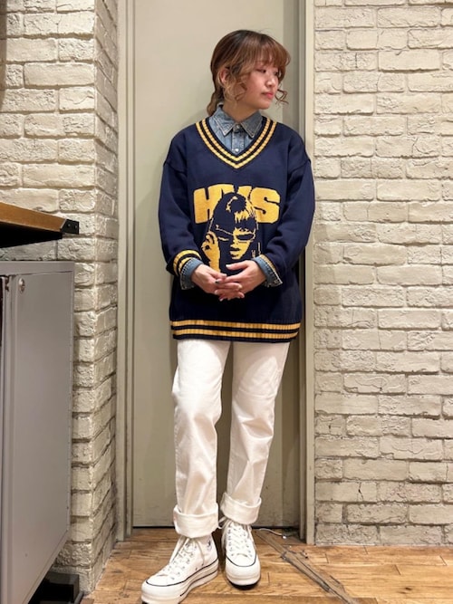 ヒステリックグラマー/FANTASTIC柄 パンツ オフホワイト L 22ss ヒステリックグラマー/FANTASTIC柄 パンツ オフホワイト L 22ss