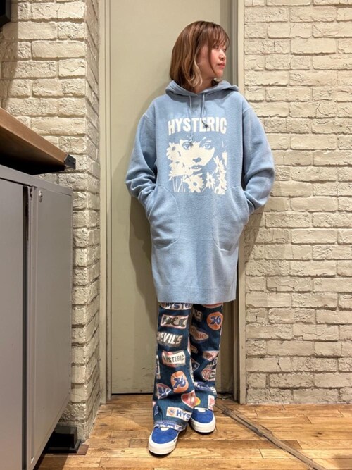 HYSTERIC GLAMOUR ジャンパーキュロットパンツ STYLING | HYSTERIC GLAMOUR ONLINE STORE ヒステリックグラマー