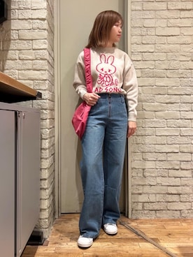 SEE NO EVIL ショルダーバッグを使った人気ファッションコーディネート