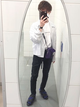 「韓国風コーデ」｜「アイテム（腕時計）」を使った、Shingo.さん（メンズ・165cm）の春コーディネート