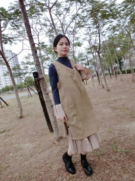 黃芫さんのコーディネート