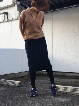 ▷◁さん（レディース・162cm）の冬コーディネート