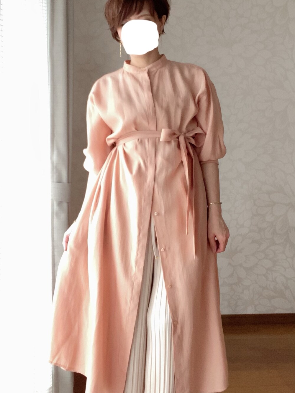 「VISのアイテム（ワンピース/ドレス、ピンク系）」を使った、zさん（レディース・154cm）の夏コーディネートの1枚目の写真