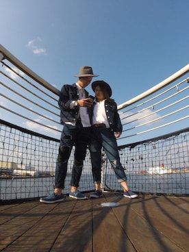 「大阪旅行」｜康暉さん（メンズ・173cm）の春コーディネート