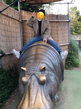 「DHOLIC（ディーホリック）のアイテム（ジャケット/アウター）」を使った、Uニクロさん（メンズ・170cm）の秋コーディネート