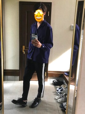 しみさん（メンズ・178cm）の秋コーディネート