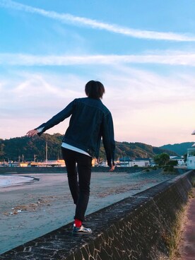 「Burner（バーナー）のアイテム（ジャケット/アウター）」を使った、しみさん（メンズ・178cm）の秋コーディネート