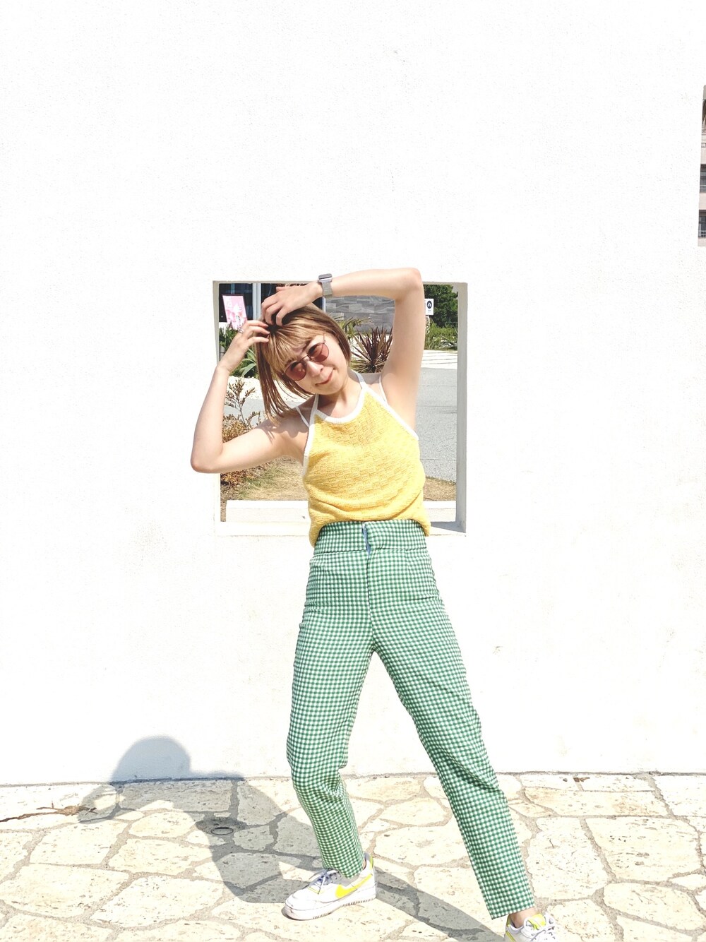 ★送料無料★ジョーゼット✨ROKU ロク　CAMISOLE ALL IN ONE Miller（ミラー）6(ROKU/ロク) コラボタンク - メルカリ