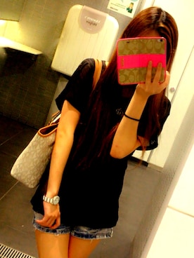 「ANGEL HEART（エンジェルハート）のアイテム」を使った、Nさん（レディース・152cm）の夏コーディネート