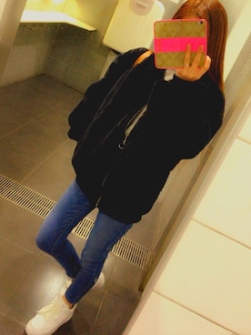 Nさん(レディース・152cm)の冬コーディネート