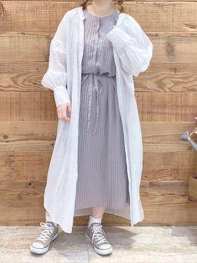 yukaさん（レディース・153cm）の春コーディネート