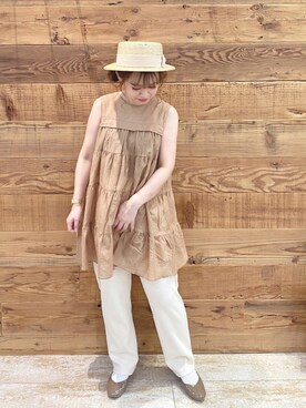 yukaさん（レディース・153cm）の夏コーディネート