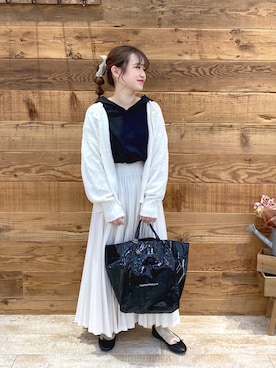 「シアタープロダクツ(THEATRE PRODUCTS)」｜「アイテム（バレエシューズ）」を使った、yukaさん（レディース・153cm）の春コーディネート