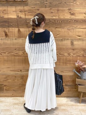 yukaさん（レディース・153cm）の春コーディネート