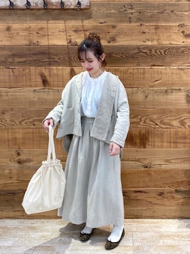 yukaさん（レディース・153cm）の春コーディネート