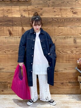 yukaさん（レディース・153cm）の春コーディネート