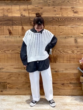 yukaさん（レディース・153cm）の春コーディネート