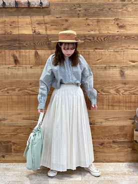 yukaさん（レディース・153cm）の春コーディネート