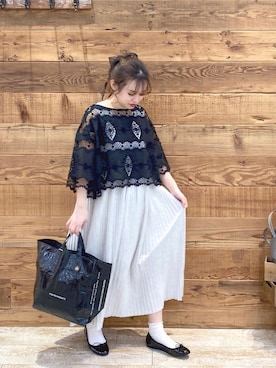 yukaさん（レディース・153cm）の春コーディネート