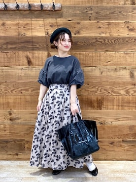 yukaさん（レディース・153cm）の春コーディネート