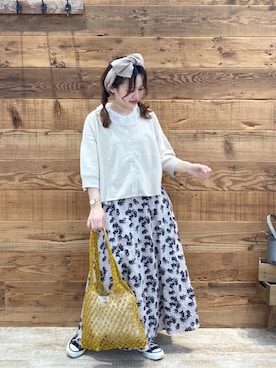 yukaさん(レディース・153cm)の夏コーディネート